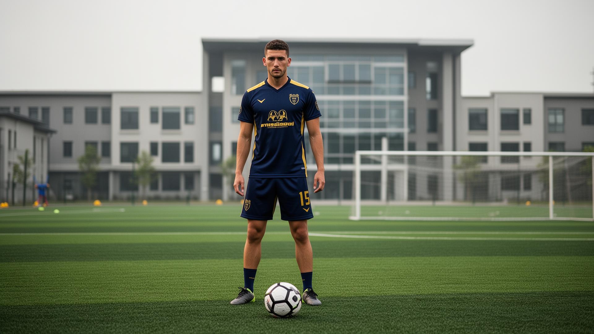Student-athlete in zelfstandige studie